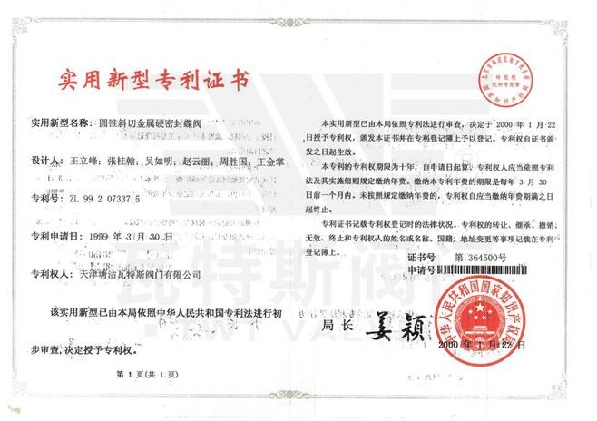 圆锥斜切金属硬密封蝶阀